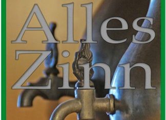„Zinn ist in“: Im Niederbergischen Museum dreht sich alles um das traditionelle Handwerk. Bild: Niederbergisches Museum (Plakatauszug)