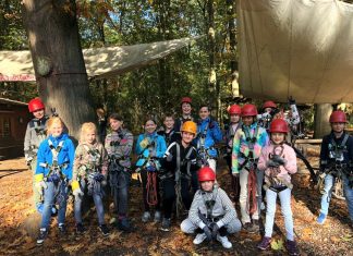 Der Besuch in einem Kletterpark in Duisburg war für die Kinder ein Ferien-Highlight. Foto: Stadt Ratingen