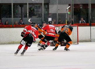 Die Ice Aliens unterliegen in Dinslaken. Foto: Ice ALiens