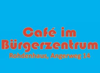 Im Bürgerzentrum Rohdenhaus findet das Stadttteil-Café statt. Bild: Veranstalter (Plakatauszug)
