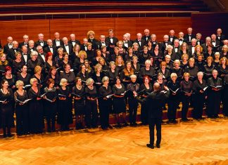 Der Chor der Konzertgesellschaft Wuppertal. Foto: Romano Amend