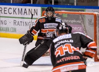 Am Abend sind die Eisbären aus Hamm zu Gast bei den Aliens. Foto: Ronny Rehbein