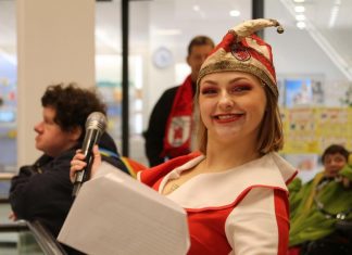 Der Velberter Hoppeditz ist aufgewacht. Foto: André Volkmann