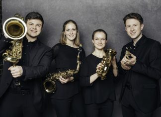 Das Multiphonic Saxophonquartett tritt auf beim Weihnachtskonzert des MGV Sängerkreises. Foto: Band