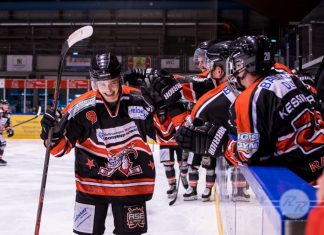 Die Ice Aliens haben gegen die Hammer Eisbären mit 4:3 gewonnen. Foto: Ronny Rehbein
