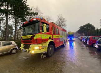 In einer Wohnung am Bleicherhof stand angebranntes Weihnachtsessen auf dem Herd. Foto: Feuerwehr