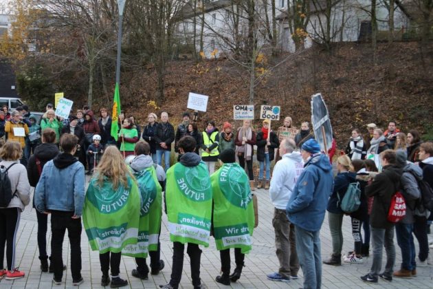 Fridays for future Mettmann November 2019. Foto: André Volkmann