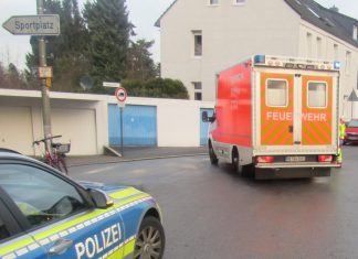 Hier im bereich der Kalkstraße in Haan ereignete sich der Unfall. Foto: Polizei