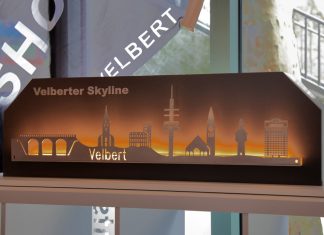 Velbert Marketing bietet einige typische Velberter Motive als Weihnachtsgeschenk an. Foto: VMG