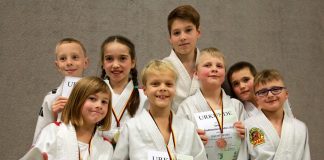 Die Nachwuchs-Judoka von ME-Sport zeigten gute Wettkampfleistungen. Foto: Mettmann-Sport