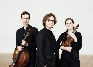Das niederländische Van Baerle-Trio spielt die Solopartien. Foto: Kaupo Kikkas