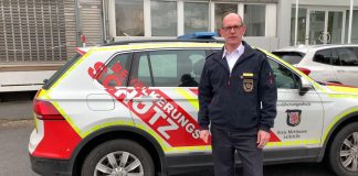 Dr. Arne Köster, ärztlicher Leiter des Rettungsdienstes im Kreis Mettmann, freut sich über den Erfolg des Projekts. Foto: Kreis ME