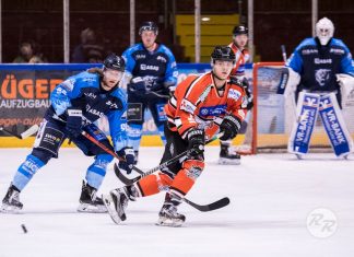 Mit 2:4 mussten sich die Ice Aliens den Bären aus Neuwied geschlagen geben. Foto: Ronny Rehbein
