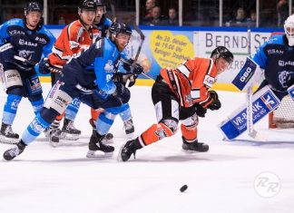 Noch zwei Spiele, dann nedet für die Ice Aliens die Hauptrunde. Foto: Ronny Rehbein