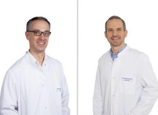 Chefarzt Dr. med Clemens Stock verantwortet die ärztliche Leitung, sein Vertreter ist Chefarzt Dr. med. Oliver Hofer. Foto: EVK Mettmann