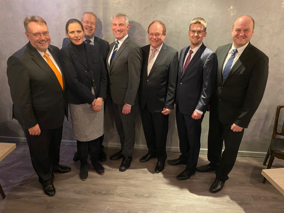 RA_CDU Neujahr Der CDU Hösel/Eggerscheidt diente der Neujahrsempfang dem Gedankenaustausch. Foto: CDU Hösel/Eggerscheidt