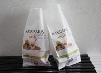 Rassismus kommt nicht in diese Tüten. Foto: Kreis ME