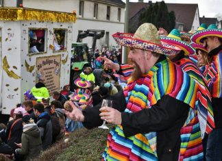Der Rosenmontagszug findet am 24. Februar statt. Archivbild: Mathias Kehren
