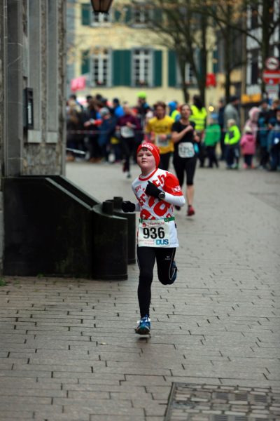 Nick Frohnert (9) war der jüngste Teilnehmer im Hauptlauf. Foto: TTR 08