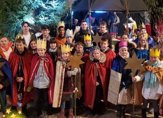 Die Sternsinger in Neviges haben Spenden für drei Hilfsprojekte für notleidende Kinder gesammelt. Foto: privat