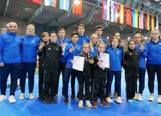 Das Taekwondo-Team der LSG in Sindelfingen. Foto: privat