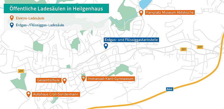 Stadtwerke Heiligenhaus schaffen öffentliche Ladepunkte für E-Fahrzeuge