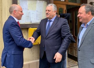 Bürgermeister Agim Veliu und Peter Beyer MdB Foto: Büro Beyer