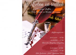 Die Theatergruppe "FreiRaum" zeigt eine humorvolle Inszenierung von "(St)Erben ist tödlich". Foto: FreiRaum