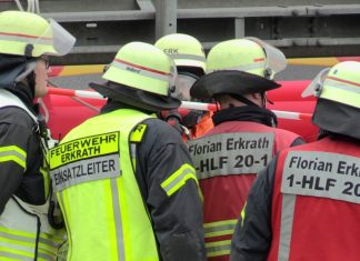 Einsatz für die Feuerwehr in Erkrath. Symbolfoto: Feuerwehr Erkrath