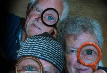 "Die Drei" sind Burkhard Rüdiger, Peter Delvos und Fritz Reich. Fotorechte: Die Drei/Archiv