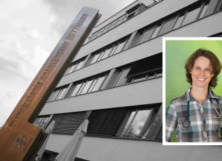 Dr. med. Marlene Kenter, Ärztin im MVZ am Krankenhaus Mettmann, hält einen kostenfreien Vortrag über „Auswirkungen von Stress und Lebensstil auf den Schlaf“. Fotos: André Volkmann / Evangelisches Krankenhaus (Portrait)