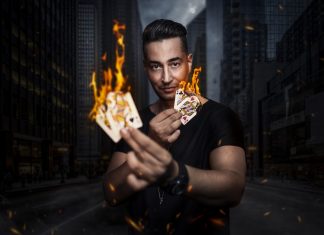 Der 38-jährige Illusionist Farid gastiert im März in Essen. Foto: Robert Maschke