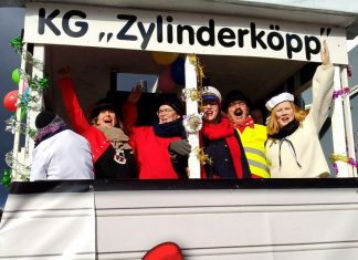Die Zylinderköpp ziehen dieses Jahr unter dem Motto „Schöner als ein Opernball, ist Tönisheider Karneval“. Foto: KG Zylinderköpp