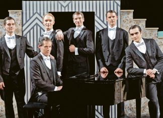 Im Ratinger Stadttheater wird "Comedian Harmonists" aufgeführt. Foto: Magdalena Spinn