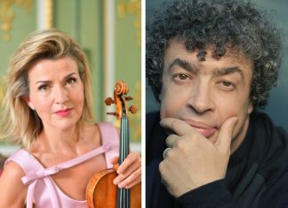 Anne-Sophie Mutter und Semyon Bychkov gastieren am am Freitag und Samstag nicht in der Essener Philharmonie - beide Konzerte wurden abgesagt. Fotos: The Sankei Shimbun / Sheila Rock