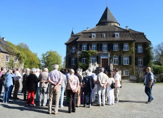 Auch am Schloss Linnep werden due Ausflügler einen Stopp einlegen. Foto: Kreis ME