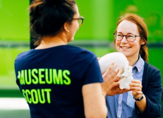 Das Leben im Neanderthal-Museum geht weiter: Besucher können online daran teilhaben. Foto: Neanderthal-Museum/ Neumann
