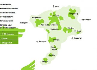 Im Kirchenkreis Niederberg sind die Presbyterien der Gemeinden neu gewählt worden. Grafik: Kirchenkreis Niederberg