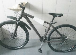 Die Polizei fragt: Wer erkennt dieses graue Mountainbike? Foto: Polizei