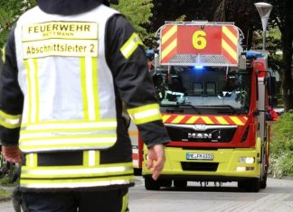 Die Feuerwehr Mettmann in Aktion. Archivfoto: André Volkmann