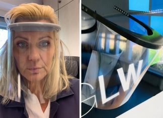 Die GLW produziert selbst Schutzmasken, um den Ausbildungsbetrieb möglischts bald wieder zu starten. Fotos: GLW