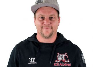 Sebastian Oberem bleibt Coach der Damenmannschaft der Ice Aliens. Foto: Ice Aliens