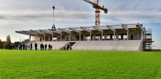Die Förderung möchte die SSVg für den Innenausbau des Stadionneubaus verwenden. Archivfoto: Mathias Kehren