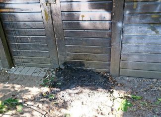 An dem Kinderhaus entstand ein kleinerer Brandschaden. Foto: Polizei