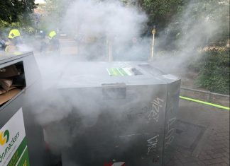 Die Feuerwehr Ratingen hat den Brand gelöscht. Foto: Polizei