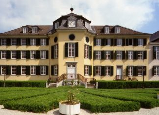 Außenansicht des Herrenhauses Cromford. Foto: LVR-Industriemuseum