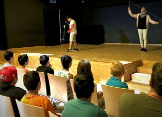 Der Nachwuchs - hier der Zirkus Pfiffikus bei seinem Auftritt im vergangenen Jahr - hatte sich auf das Kulturfestival vorbereitet. Foto: Privat