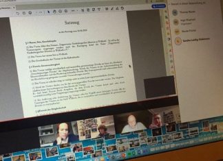 Die Wülfrather Initiative bleibt dank Videokonferenz auch in Corona-Zeiten aktiv. Foto: WIR
