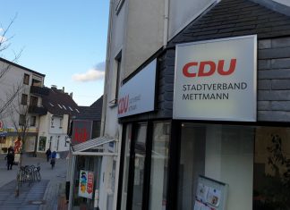 Die CDU-Geschäftsstelle auf der Neanderstraße. Foto: André Volkmann