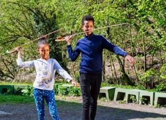 Im Neanderthal-Museum können Kinder jeden Tag an Aktionen teilnehmen. Foto: Neanderthal-Museum